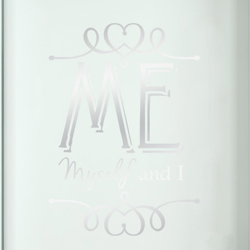 Wall Decal, Shiny Silver