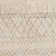 Clover Moroccan Handmade Cotton Gray/Cream Area Rug