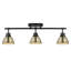 Plafonnier semi-encastré 3 lumières Bryannah-107150116-107150105