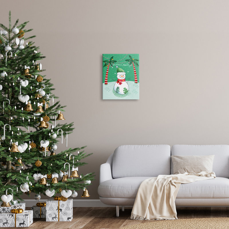 Season 'Greetings, Toile tendue, H 20 po x l 16 po x P 1,5 po