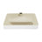 Carre 23" Large Rectangle Ceramic Vessel Sink SM-VS202