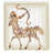 Dakota Fields Sagittarius Shower Curtain Centaur Pattern