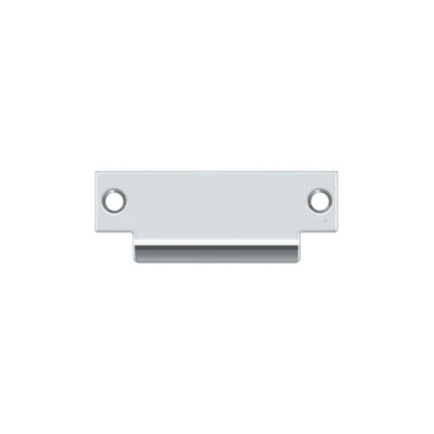 Deltana SPBDB478U26D ANSI Blank T- Strike, 4-7/8" x 1-1/4", Without Hole in Brushed Chrome