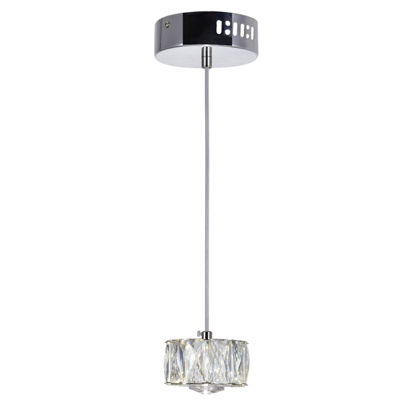 Luminaire suspendu cylindrique à 1 lumière DEL Staub