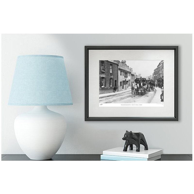 Wandsworth, West Hill 1880 by Francis Frith - Single Picture Frame Print, 40cm H x 50cm W x 2.3cm D