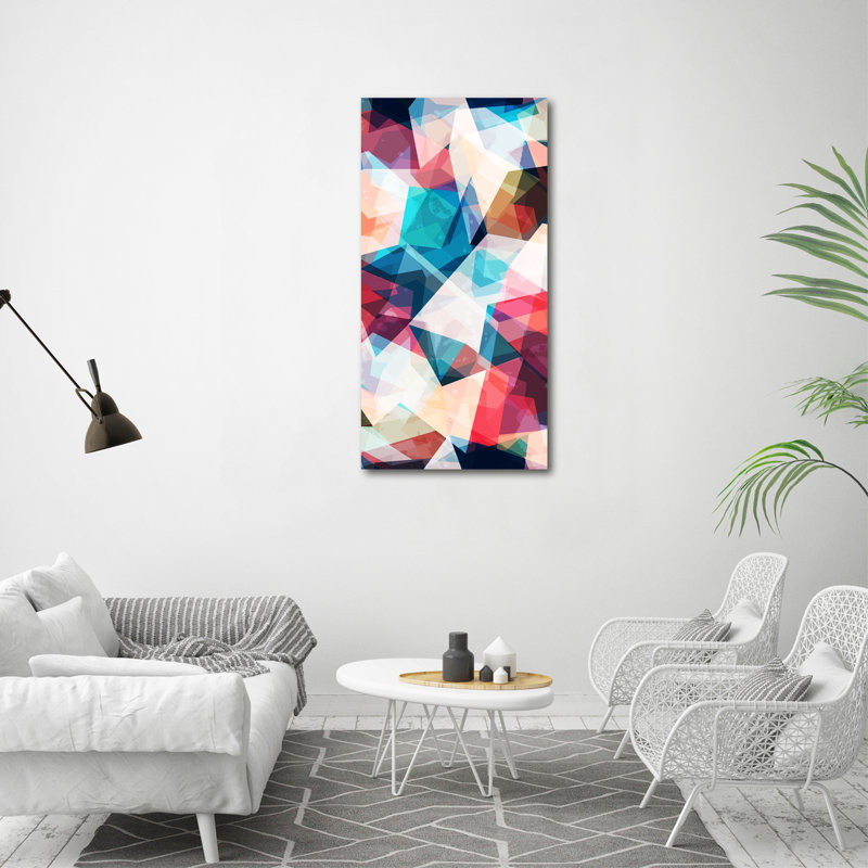 Mosaic Abstraction - Wrapped Canvas Print