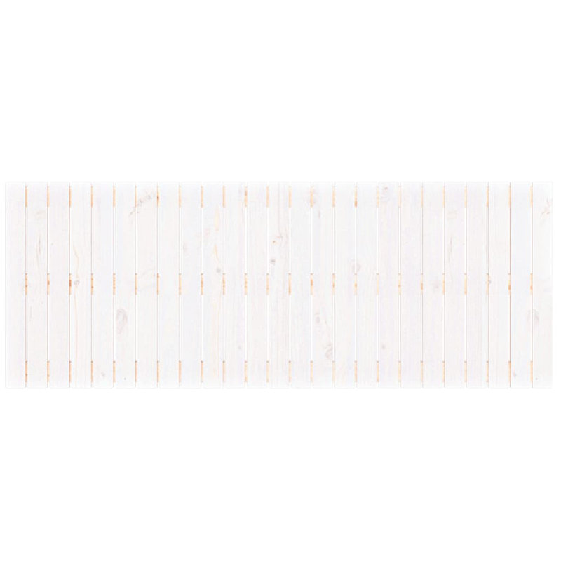 Solid Pine Wood Headboard, 70 x 200cm, 60cm H x 159.5cm W x 3cm D