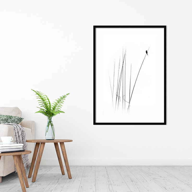 A Sabbatical par Swapnil - Reproduction d'art sur papier encadrée, H 41 po x l 30 po, Noir