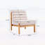 Fauteuil d'appoint Fluffy avec structure en bois, parfait pour des sièges confortables et élégants-2113703303