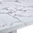 Luxurious Marble Pattern Mdf Dining Table
