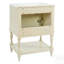 Meuble-lavabo de luxe moderne avec lavabo en céramique, tablette ouverte et rangement fermé pour un design élégant et fonctionnel-253741892