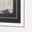 Garden Noir II by June Erica Vess a Hand Embelished Textured Framed Art Print Matted under Glass