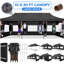30 Ft. W x 10 Ft. D Metal Pop-up Canopy for Parties -98600871