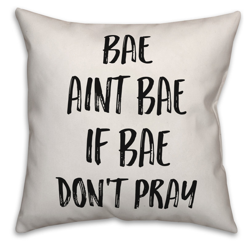 Coussin Babe of the Waves, 16 po x 1 po