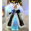 25cm Fabric Lighted Tree Topper