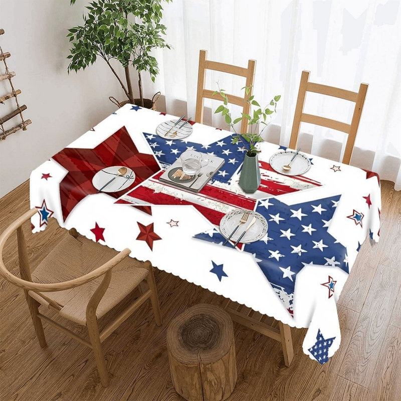 Nappe 3D festive drapeau des États-Unis 60 po x 120 po