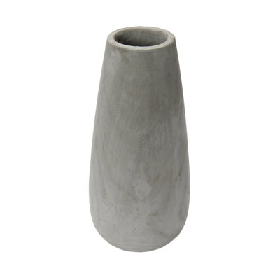 Isabeth Paulownia Wood Vase with Washed Finish