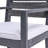 2Pcs Dark Grey Dining Chairs - Wood Frame With Sandblast Natural Finish And Water- Cushion, Modern Chair  2 , Hand Crafted Substantial Frames Cushions, Chic Seating Option