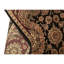 Tapis unique noué à la main beige / rouge / noir de haute qualité