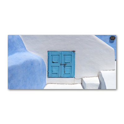 Santorini Greece - Wrapped Canvas Print