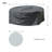 Outdoor Black Rain Cover