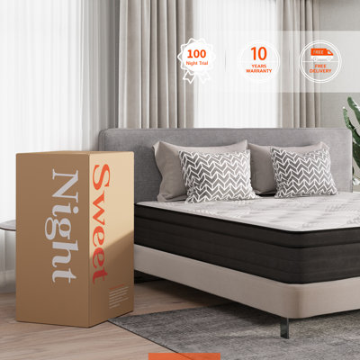 Sweetnight 12'' Medium Hybrid Mattress