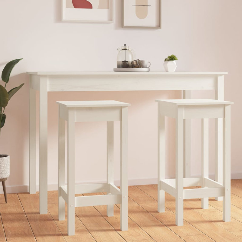 Joanthon 78cm Bar Stool, White