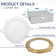 6" Ultra Slim Tunable CCT New Construction IC LED Canless Recessed Lighting Kit