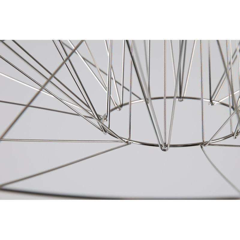 Coppélia LED Chandelier, Large, Chrome