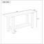 Console 62,2 po Modern-1347726495