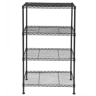 Chrome Wire Shelf Storage Metal Boltless Rack-HEDA