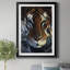 Tiger Stare - Reproduction d'art sur papier encadré-552409230-552409217