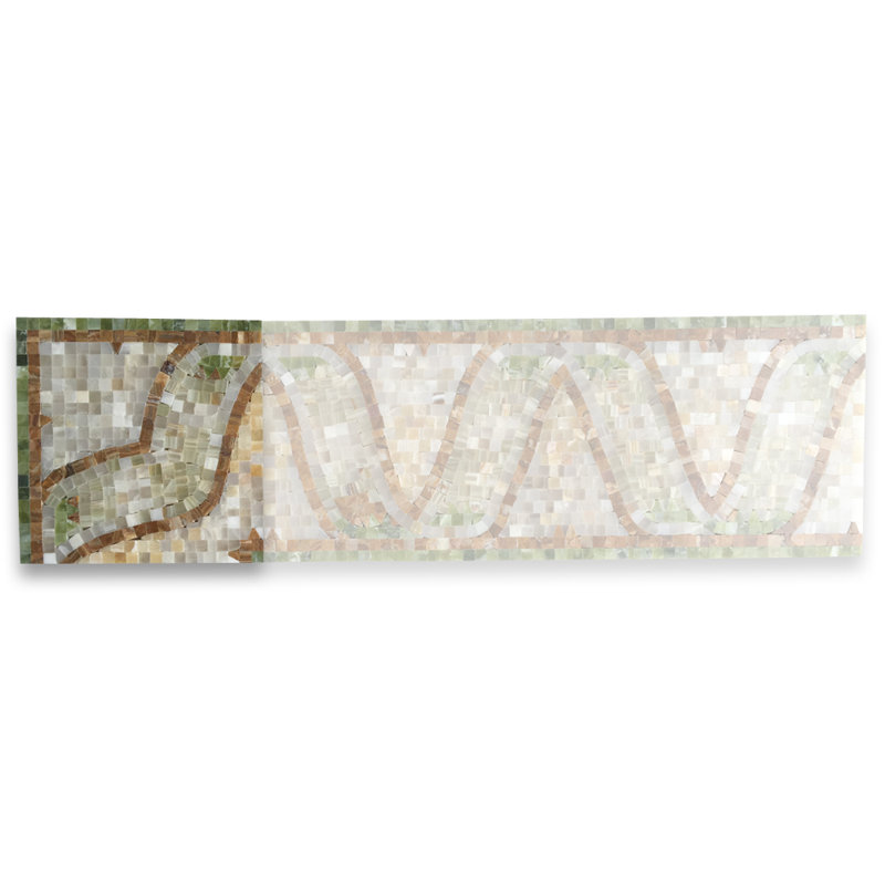 Carrelage mural en mosaïque 4 po x 12 po