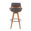 Tabouret de bar à hauteur fixe avec pivot-132770300