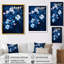 Deepmoody Indigo Apple Blossom Orchard Night II - Tableau encadré Cerise-1173880111-1249636165