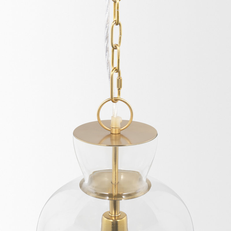 Seandell 1 - Light Gold Single Pendant