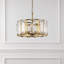 Lustre en verre Ellcey Symone