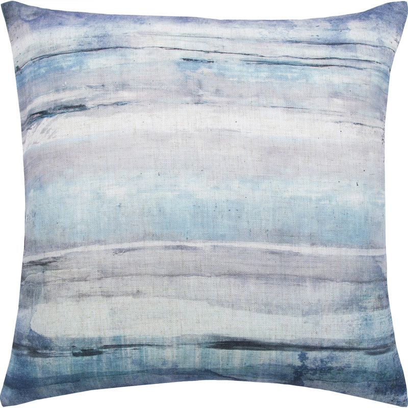 Mcneel Feather Linen Throw Pillow