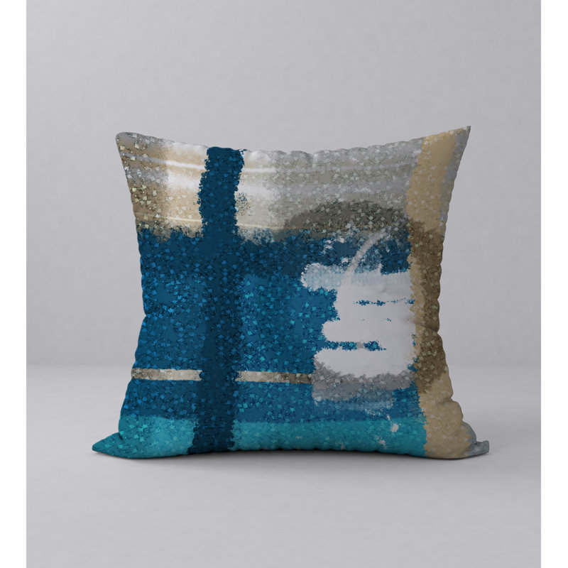  Housse de coussin carré et insert, H 18 po x l 18 po