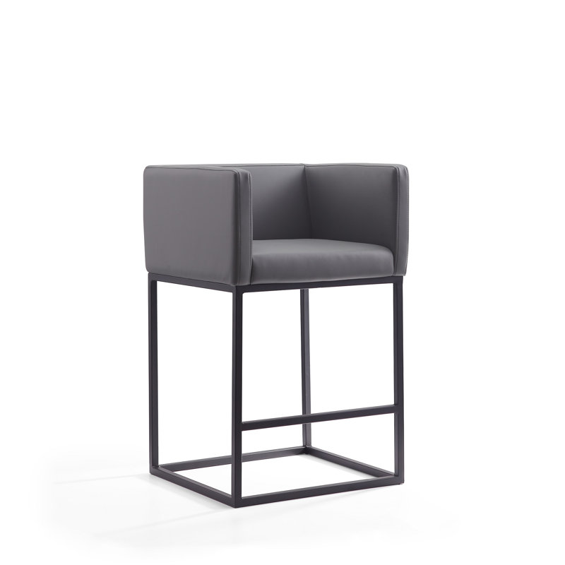 Tabouret de bar et de comptoir , Gris, Tabouret de comptoir (assise de 25 po de hauteur)