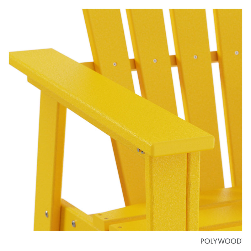 Chaise de sauveteur POLYWOOD South Beach, Citron