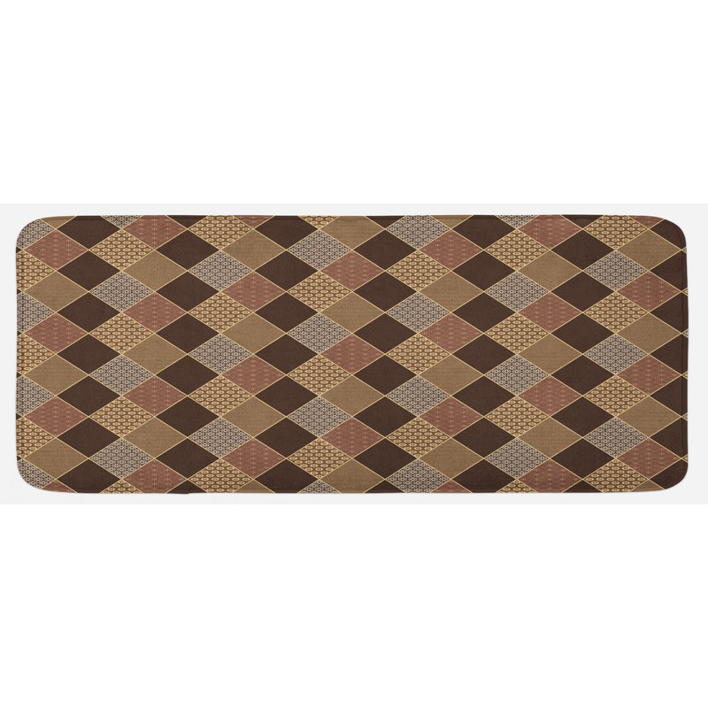 Rustic Synthetic Kitchen Mat