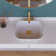 DAX Square Brass Vanity Sink Pop-up Drain