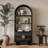 Black Solid + Manufactured Wood Display Cases