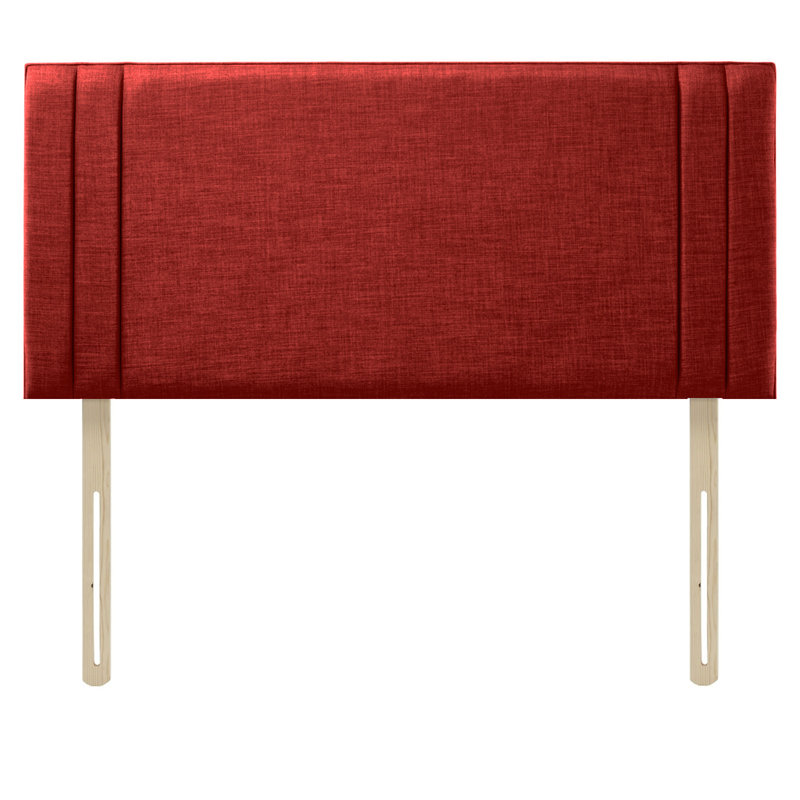 Eriah Upholstered Headboard, Super King (6'), Red