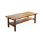 Bureau rectangulaire brun en bois massif-108780566