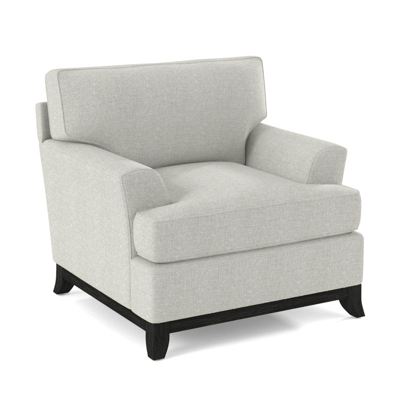 Oaks Way Armchair, Antique Black, Stone Crypton Performance; 0884-83