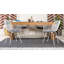 Tapis pour l'intérieur et l'extérieur à motif abstrait gris Snelling-32449256-130774817