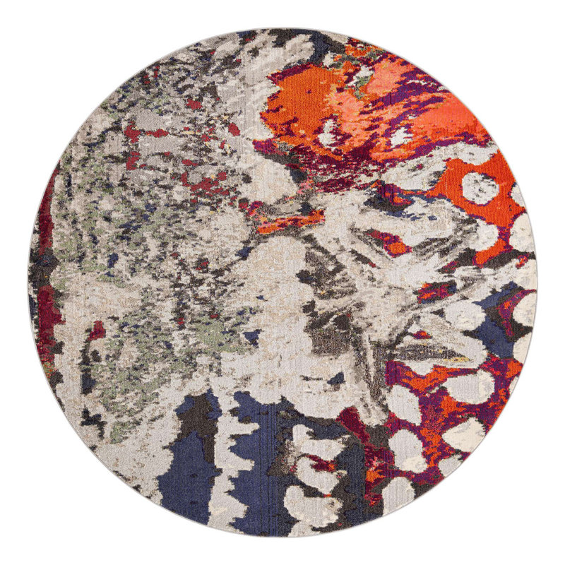 Tapis Wrought Studio ™ Ansela, Rond 7 pi 10 po