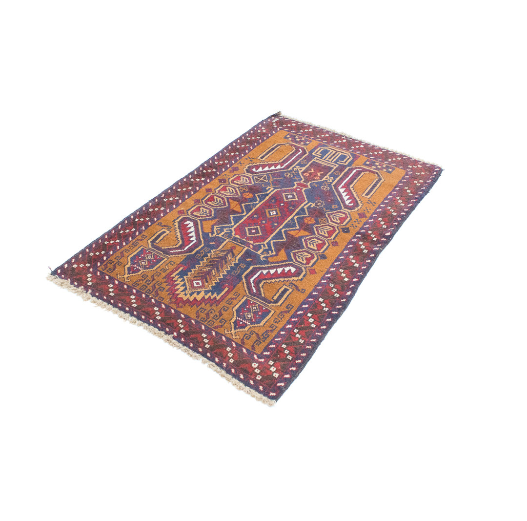 Hand Knotted Wool Brown Indoor/Outdoor Rug